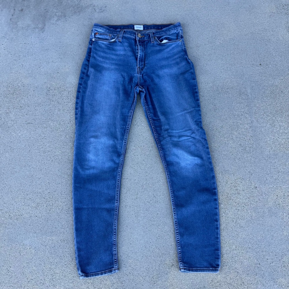 Hudson Los Angeles Blair High Rise Skinny‎ Jeans Medium Wash Women Size 30